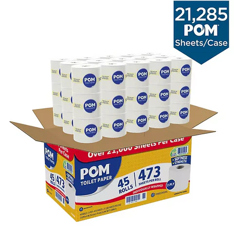 Luxury 2-Ply Toilet Paper 24-Roll